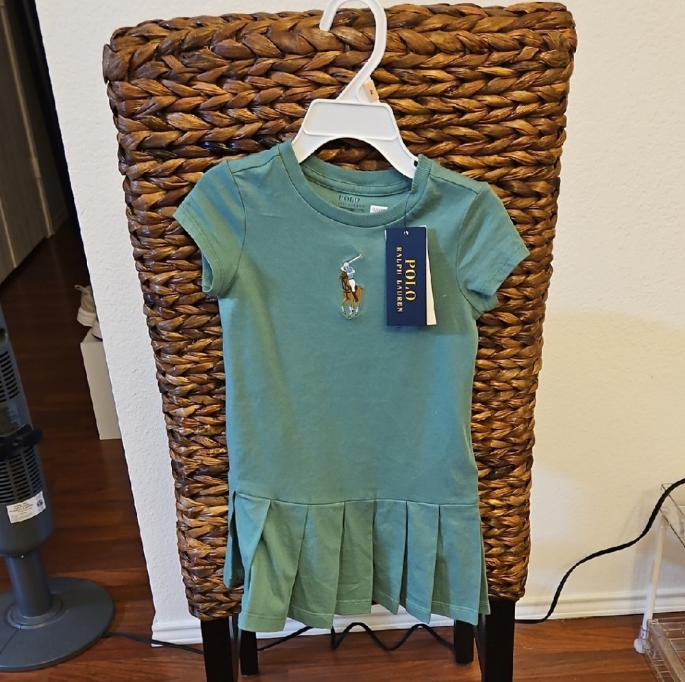 Polo by Ralph Lauren Kids Green Dress